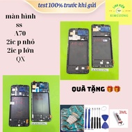 Màn hình tương thích ss A70 - LIỀN KHUNG PHÔI NHỎ - OLED (2IC)