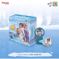 💚READY STOCK💚 FROZEN II Corn Snack Vanilla Milk Flavour with FREE Spinning Stamper Thailand Product 