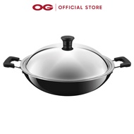 Tefal 36cm Asian Chinese Wok With Lid (C52896)