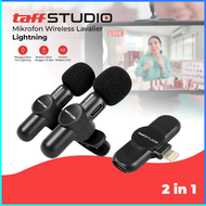 COD TaffSTUDIO Mikrofon Wireless Lavalier Portable Mic USB Lightning / mik mic mikrofon microfon mik