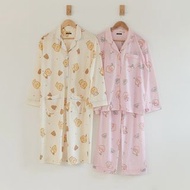 Kakao Friends - Baby Dreaming : Ryan 睡衣裙 / Apeach 粉紅色 睡衣套裝  /  可愛公仔印花 女裝睡衣 / 禮物 / Kakao Friends 服裝