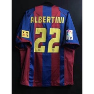 Classic retro 04 05 La Liga Barcelona jersey Messi Ronaldinho Deco Eto o and Xavi soccer kitabc07.my