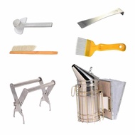 Bee Hive Smoker Bee Hive Tools Beehive Brush Frame Holder Uncapping Fork Beehive Honey Entrance Feed
