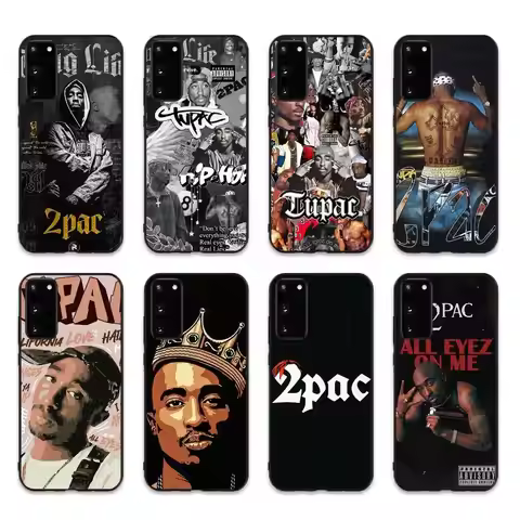 Rapper 2pac Singer Tupac 2 Phone Case For Samsung S 24 fe 25 Ultra plus 20 lite 21 30 22 23 24 22 Ul