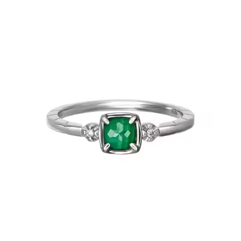 Levi Ackerman Zircon Ring | Attack on Titan Anime Game Cos Accessory, Birthday Gift