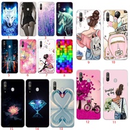 L6 Samsung Galaxy a9 Pro 2019 Case TPU Soft Silicon Transparent Protecitve Shell Phone Cover casing