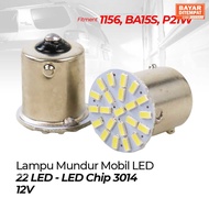 (ORIGINAL) 1156 BA15S SMD 3014 LED Car Reverse Lights 2 PCS