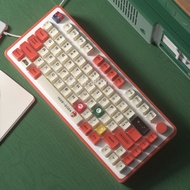 Super Mario Keycap OEM Profile 118 Keys PBT Dye Sublimation Creative Cute Mario Keycaps Wooting AULA