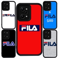 Case for Xiaomi Redmi Note 12 14 poco X5 F5 14T F6 Pro 5G Black Silicone M-78 FILA