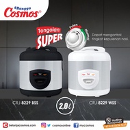 Rice Cooker / Magic Com COSMOS CRJ-8229 Body Stainless (2 Liter)