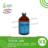VITOL 140 100 ML VITAMIN MENJAGA DAYA TAHAN TUBUH MENCEGAH PMK