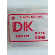 Plastic 2 ounces size 8x16