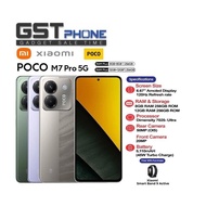 Xiaomi Poco M7 Pro 5G (8GB+8GB Ram+256GB Rom) (12GB+12GB Ram+256GB Rom) (Original Malaysia Set) With