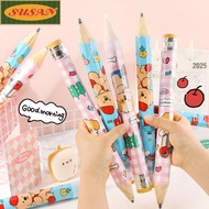 SUSANS Giant Pencil, With Eraser 33.5cm Giant Wooden Pencil, Creative Capibara/Puppy Big Pencil Fun 