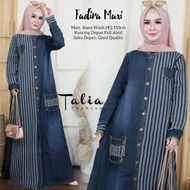 Fadira Maxy Jeans Jumbo Dress Relaxing Jins Women 's Clothing Girls Jumbo Longdress Long Robe