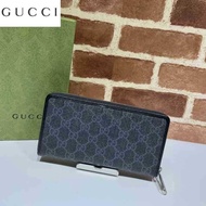 LV_ Bags Gucci_ Bag Wallets Clutch Men's Long Clip 672989 Embossing Ophidia Zipper Pouc 16QZ