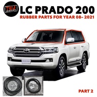 Original Toyota Land Cruiser LC200 car parts door rubber, weatherstrip all parts  strips for year 08