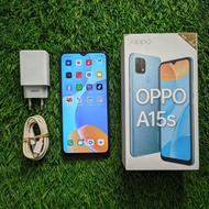 HP SECOND OPPO A15S 4/64GB HANDPHONE SECOND HP SEKENANDROID HP BEKAS