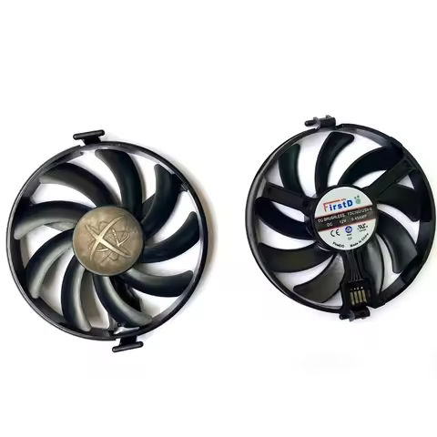 FDC10U12S9-C RX470 GPU CoolerFor XFX AMD Radeon RX 470 480 580 RX580 RX480 RX470 Graphics Cooling Fa
