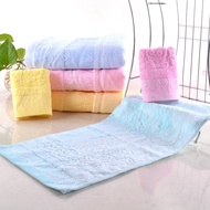 Bamboo Fiber Towel Jacquard Broken Gear Bamboo Face Towel Panda Bamboo Children Towel Supermarket Gi