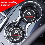 car mat car door coaster mat cup holder silicone Car universal non-slip silicone water coaster water