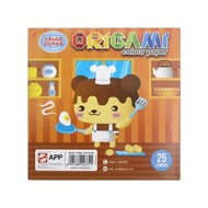 Sidu Origami Color Folding Paper 12x12cm Sinar Dunia Color Paper 12 x 12 cm