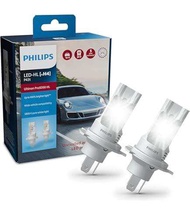 หลอดไฟหน้า LED H4 Philips Ultinon Pro9200 HL +400% 18W 12V / 24V 5800K ประกัน 5ปี