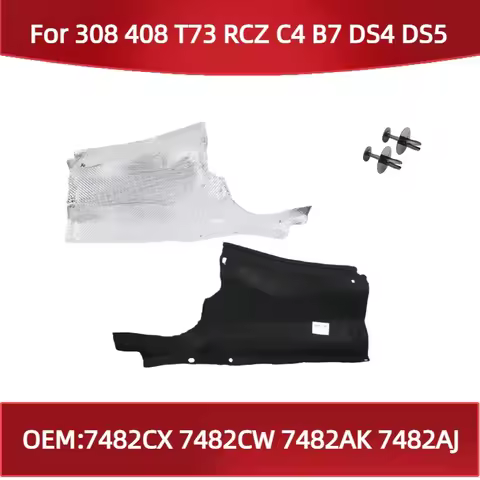 New Bulkhead Soundproofing 7482CX 7482CW 7482AK 7482AJ for Peugeot 308 408 T73 RCZ Citroen C4 B7 DS4