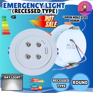 LED Emergency Light 5W LED Recessed Downlight Surface Type lampu kecemasan lampu emergency rumah Lam