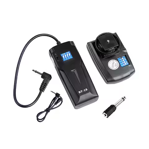 Godox RT-16 Wireless Trigger 16 channels Radio Studio Flash Trigger for Canon Nikon Pentax