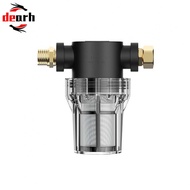Garden Hose Filter Clear Filter Bowl Debris Protection Easy Access For Cleaning