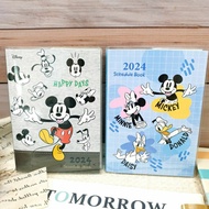 2024 Disney 50k Weekly Plan Monthly Diary Portable Mickey Donald Duck Notepad Calendar Itinerary Planning Income Expenditure Table