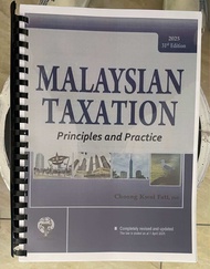 Printed Copies- Malaysian Taxation Principles and Practice (2025 31st Edition) Printed copies