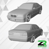 HOT WHEELS Diecast E36 Sedan Hot wheelsbmw E36 Unpaint Resinbmw