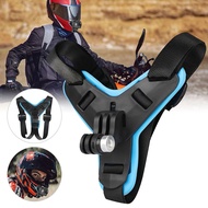 Motorcycle Helmet Strap Base Bracket Holder for GoPro Hero 9 8 6 5 Helmet Chin Mount Holder Action Sport Camera Accessories
