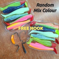 STRONG SOFT BAIT SP 8CM/6CM SOFT PLASTIC #FREE HOOK SOFT PLASTIK
