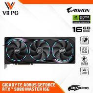 GIGABYTE AORUS GeForce RTX™ 5080 RTX 5080 RTX5080  MASTER 16G DDR7 GAMING GRAPHIC CARD
