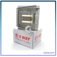PVC MCB BOX / DB BOX 6 WAY (Kotak DB)