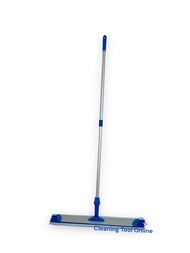 ม็อบไมโครไฟเบอร์ Flat mop ด้ามอะลูมิเนียม ยาว 1.5 เมตร