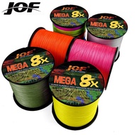 Braided Fishing Line JOF X8 Strands 1000M 500M 300M Super Strong PE Braided Fishing Line Multifilame