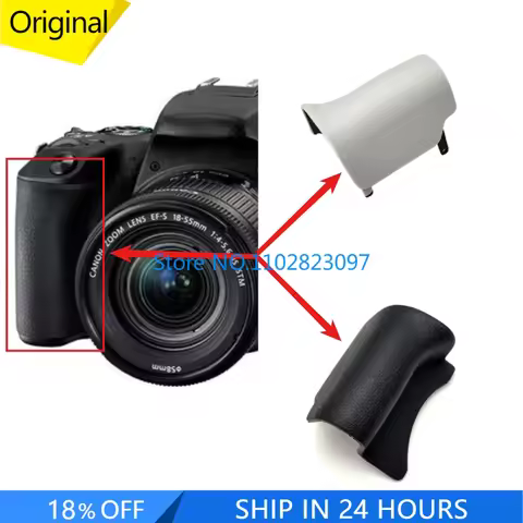 New Original Front Handle Grip Rubber Cover Shell Repair Part for Canon for EOS 200D Rebel SL2 Kiss 