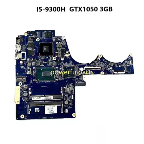 For HP Pavilion 15-BC 15-AX Motherboard Mainboard L60212-601 DAG35NMB8C0 I5-9300H CPU GTX1050 3G Gra