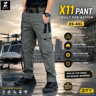 ZITY X11 Tactical Waterproof Cargo Pants Multi-Pocket Outdoor Work Pant XS-4XL