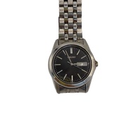 SEIKO Men's Watch Quartz Analog Stainless Steel BLK SLV 7N43-0AM0 Direct from Japan Secondhand
