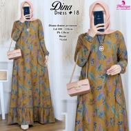Gamis Diana Denim Dina Dress#18