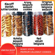 Cookies Callebaut Chocolate Sea Salt Biskut Raya Sea Salt Cookies Callebaut Belgian Cookies Callebau