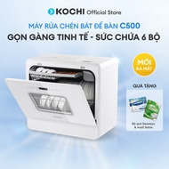 [MỚI RA MẮT ] Máy rửa chén bát để bàn KOCHI C500 - Sức chứa 6 bộ - Không cần lắp đặt - 5+1 chương tr
