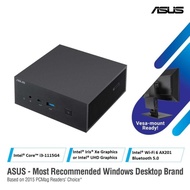 ASUS MINI PC PN63-S1 (INTEL CORE I3 1115G4) + NVME 256GB + RAM 4GB