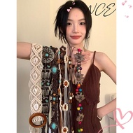 NCE Waist Chain, Vintage Trendy Bohemian Belt, Fashion Bohemian Dress Decoration Y2K Rope Decoration