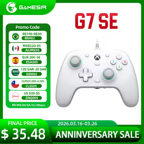 100% Original GameSir G7 SE Xbox Gaming Controller Wired Gamepad for Xbox Series X S, XSS XSX Xbox O